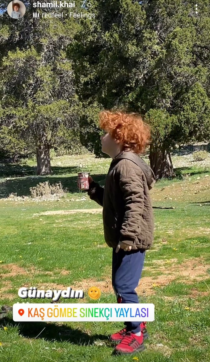 Little red-haired boy with curls 😍🧡👨‍🦰 #KeremBürsin #MaviMağara #TheBlueCave 💙🩵