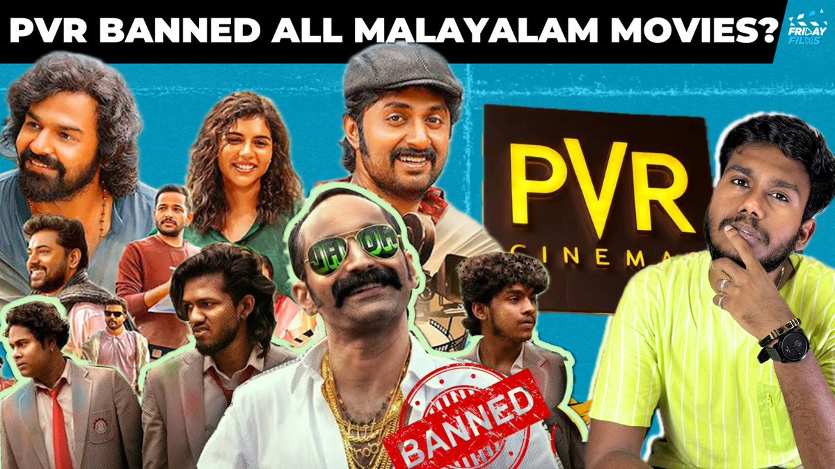 Why PVR Not Releasing New Malayalam Movies.. Boycotting?

youtu.be/t285QvgWZH0

#Varshagalkushesham #Aavesham #PVRINOX #PVR #Madurai #Kerala #ISSUE #Malayalamcinema #freakyfriday #BoycottATLAMovie