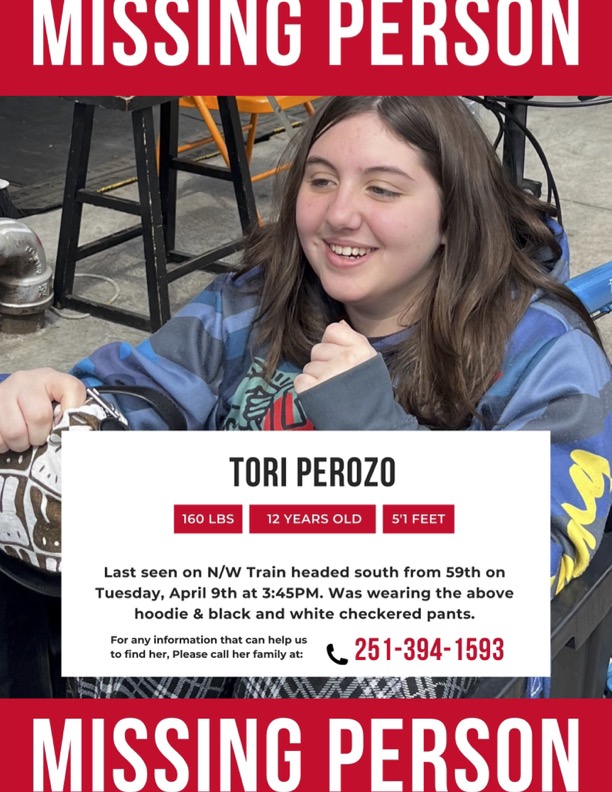 6 kids and teens have gone missing in NYC this week: 

- Victoria "Tori" or "Vic" Perozo, 12, was last seen on a southbound N/W train at 59th St at 3:45 p.m. on April 9. 

Her Metrocard was last used at 3:55 p.m. in Hillside, Queens and her AirTag last pinged in the Bronx

🧵