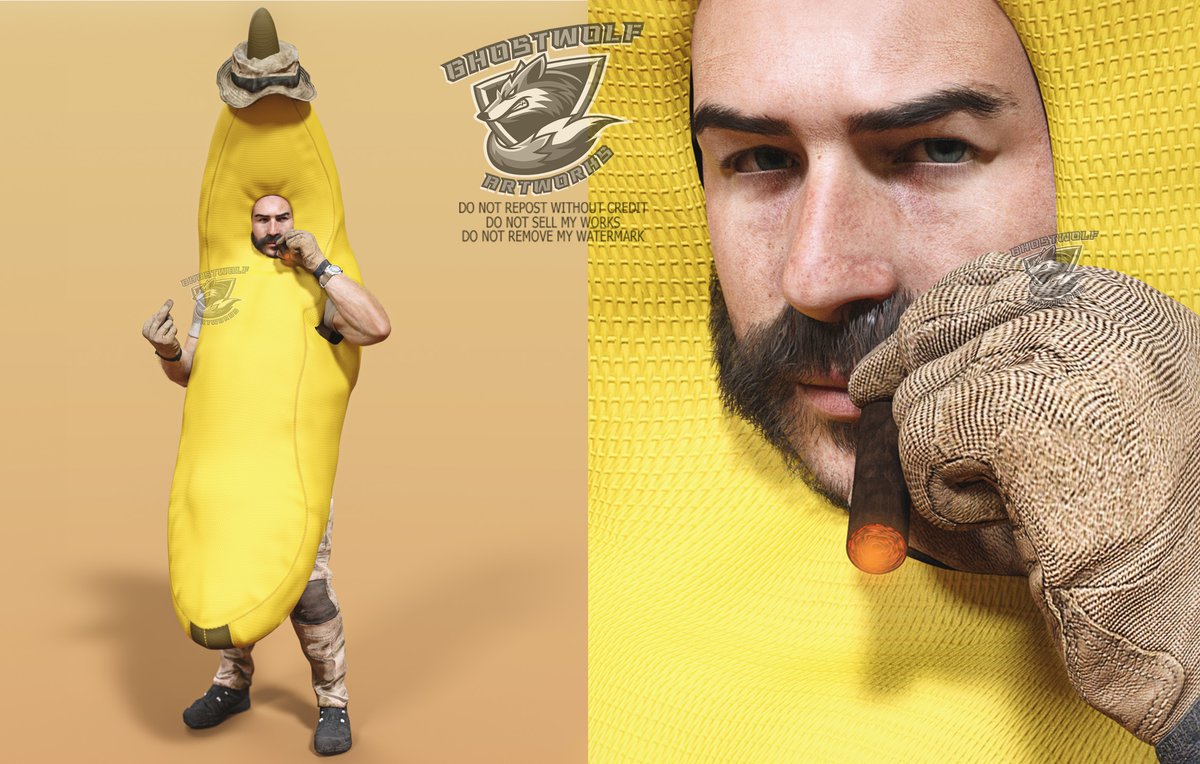 Peepaw lost a bet against his boys. He had to wear a banana suit. Now he's a angry peepaw Price 😏🫠🍌