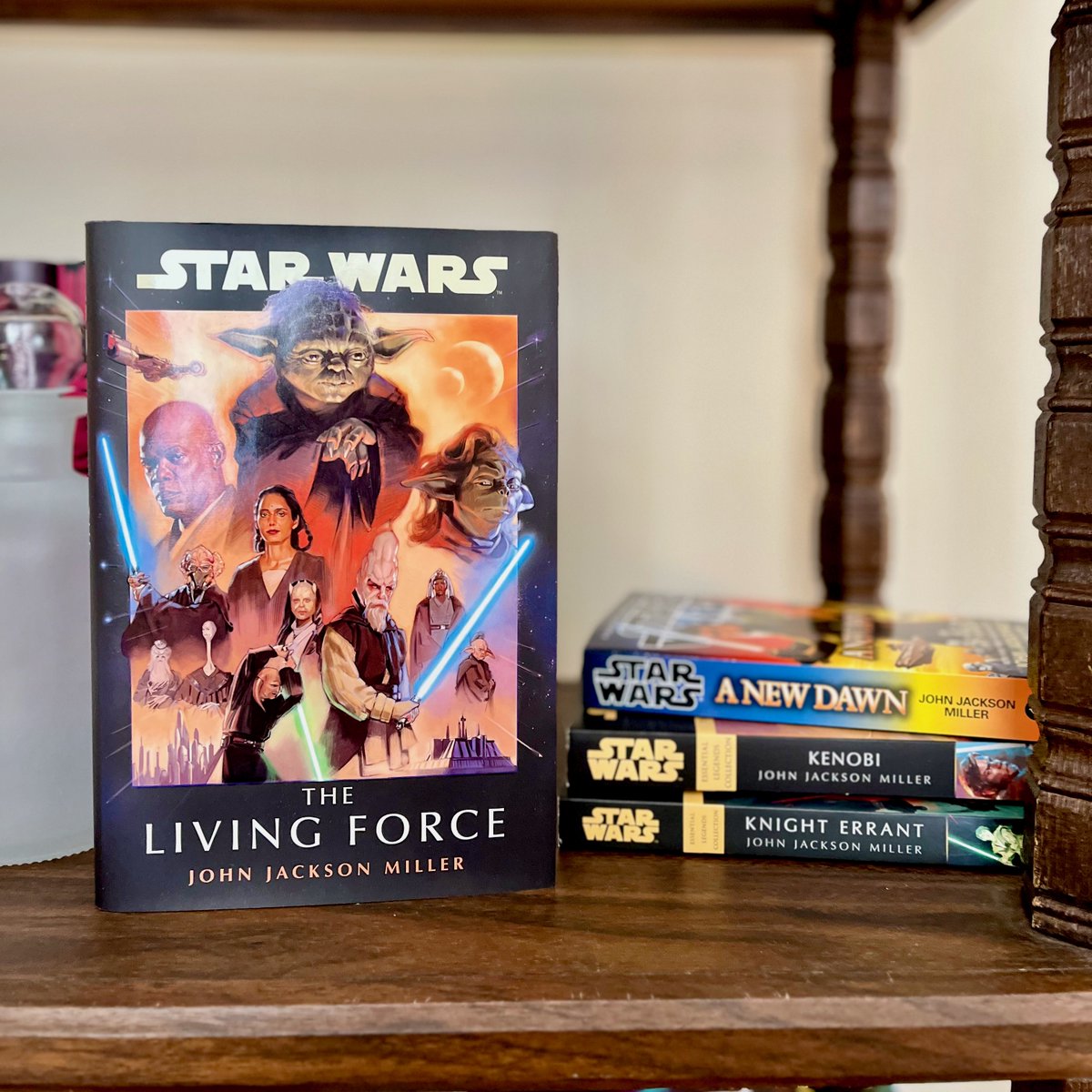 Feels good adding a new @jjmfaraway book to our shelves! Have you picked up THE LIVING FORCE yet?