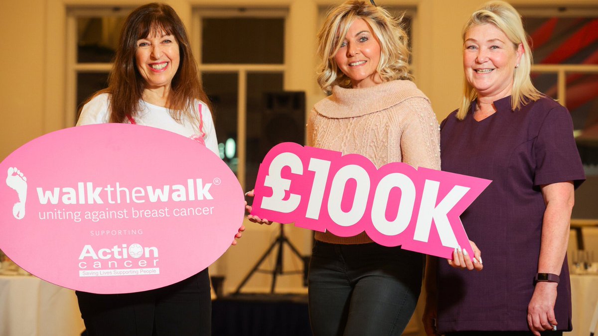 🎉🥁 MORE BIG NEWS TO SHARE 🥁🎉 We have just awarded £100,000 to @ActionCancer to help support people affected by cancer throughout Northern Ireland. Read more about how the money you’ve helped us raise will benefit lives with Action Cancer’s help 👇 walkthewalk.org/blog/posts/wal…