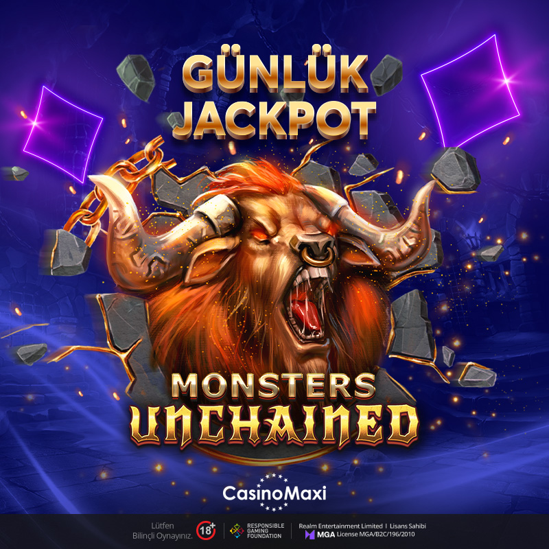 💸 Günlük Jackpot ödülleriyle büyük servet kazanacağınız Monsters Unchained slotu Casino Maxi'de sizi bekliyor. Casino Maxi Giriş: bit.ly/3PkI9QX