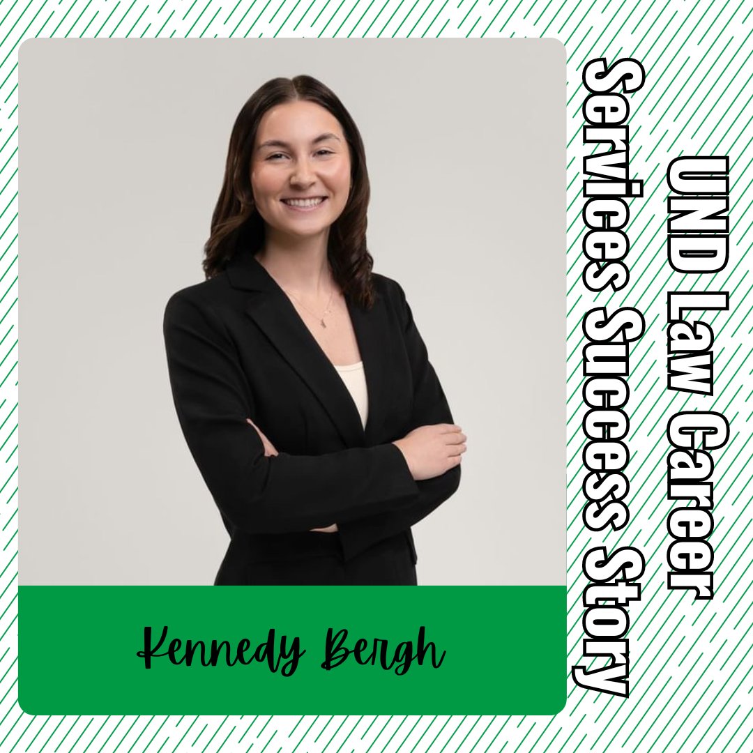 #UNDlaw 1L Kennedy Bergh has just accepted a legal internship with Herrick and Hart, S.C., in Eau Claire, WI! She'll spend the summer working with the attorneys, gaining valuable legal experience, and observing the duties and obligations of the attorneys who work there. #UNDproud