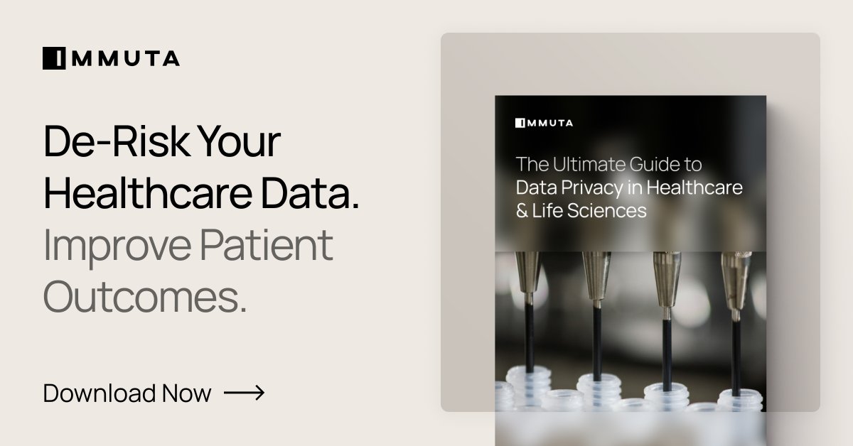 For Healthcare and Life Sciences organizations, you must de-risk patient data and handle it in compliance. We’ve gathered a range of resources to help you implement #dataprivacy in healthcare while maintaining the best possible care for your patients: ow.ly/mYKR50Rf7Gc