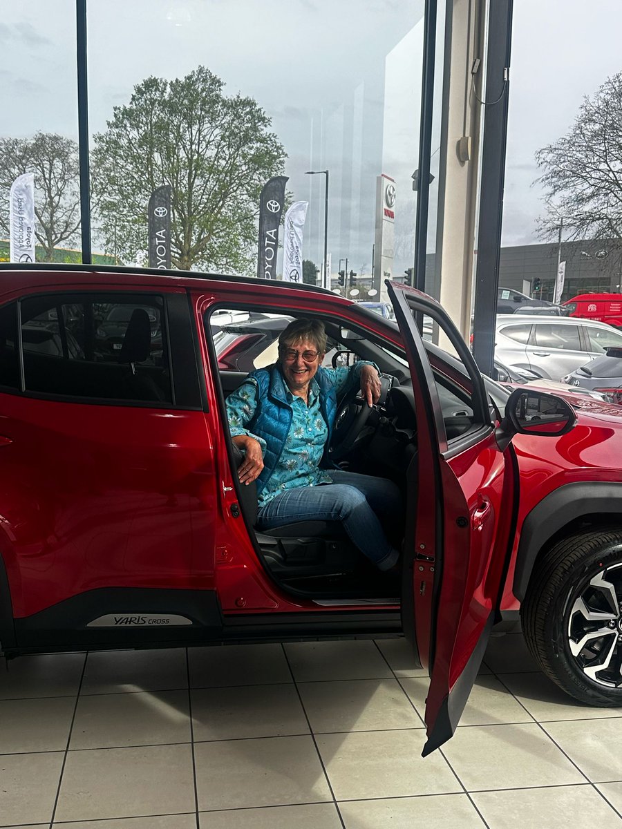 Alan & Susan are turning heads with their stunning Scarlet Flare Yaris Cross, picked up from Erin at Toyota York! Goodbye to their old rides, hello to a bold new statement on the road. Congrats, Alan & Susan! 🚗💥

#NewCar #ToyotaYork #Congratulations