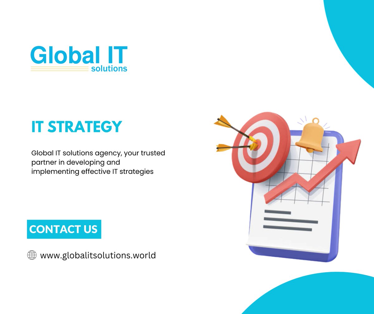 Elevate your business with a solid IT Strategy from Global IT Solution! 

Our tailored approach ensures alignment between technology and your business goals, maximizing efficiency and driving innovation.

#GlobalITSolution #ITStrategy #TechnologyAlignment #BusinessInnovation