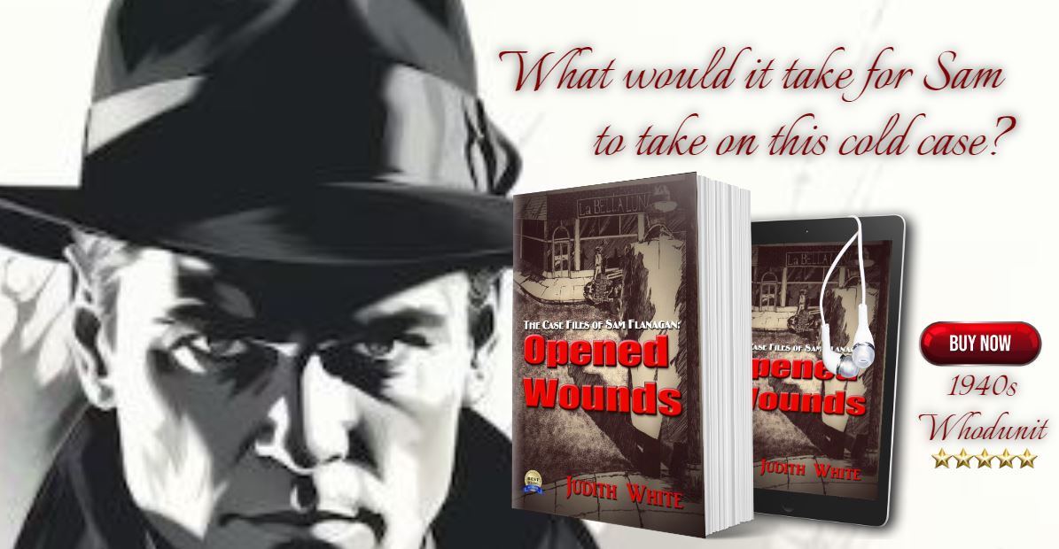 'White's detective story brings to life the Detroit of the 1940s via a cast of original and likeable (and not-so-likable) characters...A ten-star recommended read.'~Reviewer amazon.com/Opened-Wounds-…