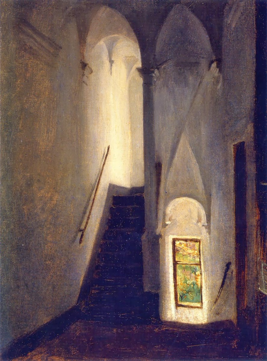 Staircase John Singer Sargent.