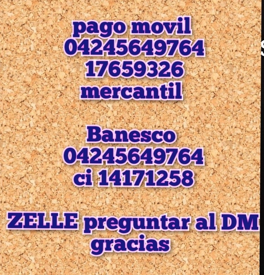 Ya sacaron mi muela 🥺 . Por favor necesito urgente seguir anticonvulsivo y amp para pubertad faltan $170 y $60 para asistir al neurologo para ajuste d dosis Ayudame a seguir adelante 🙏 pago movil 04245649764 17659326 mercantil Banesco 04245649764 ci 14171258 ZELLE dm