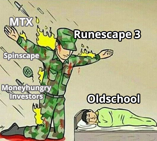 I know people won't want to hear this but with the mass exodus of players from rs3 to osrs I worry jagex will start milking osrs next