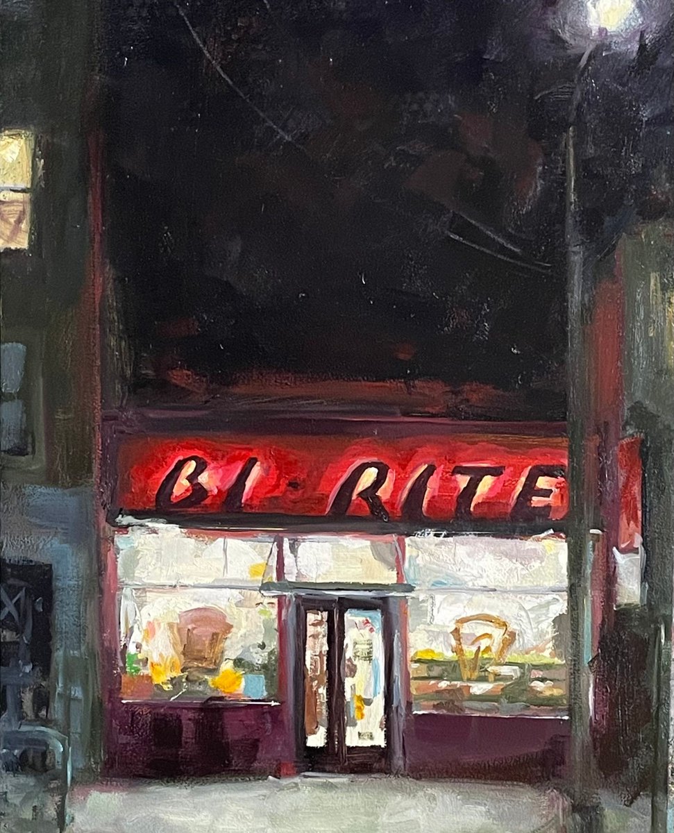 'Buy Right' 10x14 oil on panel

In collaboration with @jonathan.finley and his inspired eye.

#birite #biritesf #contemporaryoilpainting #cityscapepainting
