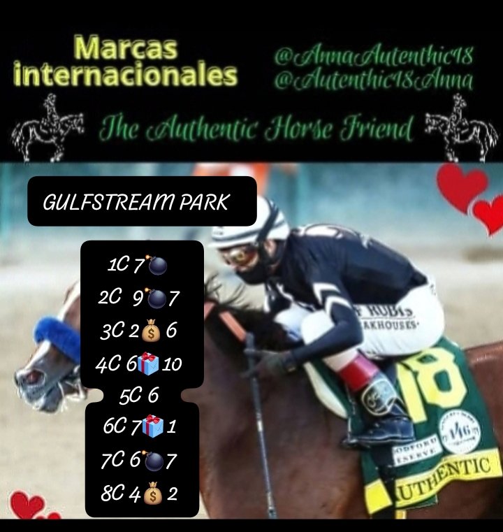 🐎THE AUTHENTIC HORSE FRIEND🐎
🔥ON FIRE🔥
💣🔥WIRE TO WIRE 🔥💣
💣BEST BET💣
GULFSTREAM PARK 
FRIDAY 12/04/2024
MAY MY HOLY CHRIST BLESS YOU ENORMOUSLY  🙏🤗
TRUST YOUR PULSE 
SUCCESSES 
#Hipismo
#Gulfstream
#GulfstreamPark
#gulfstreampark_usa
