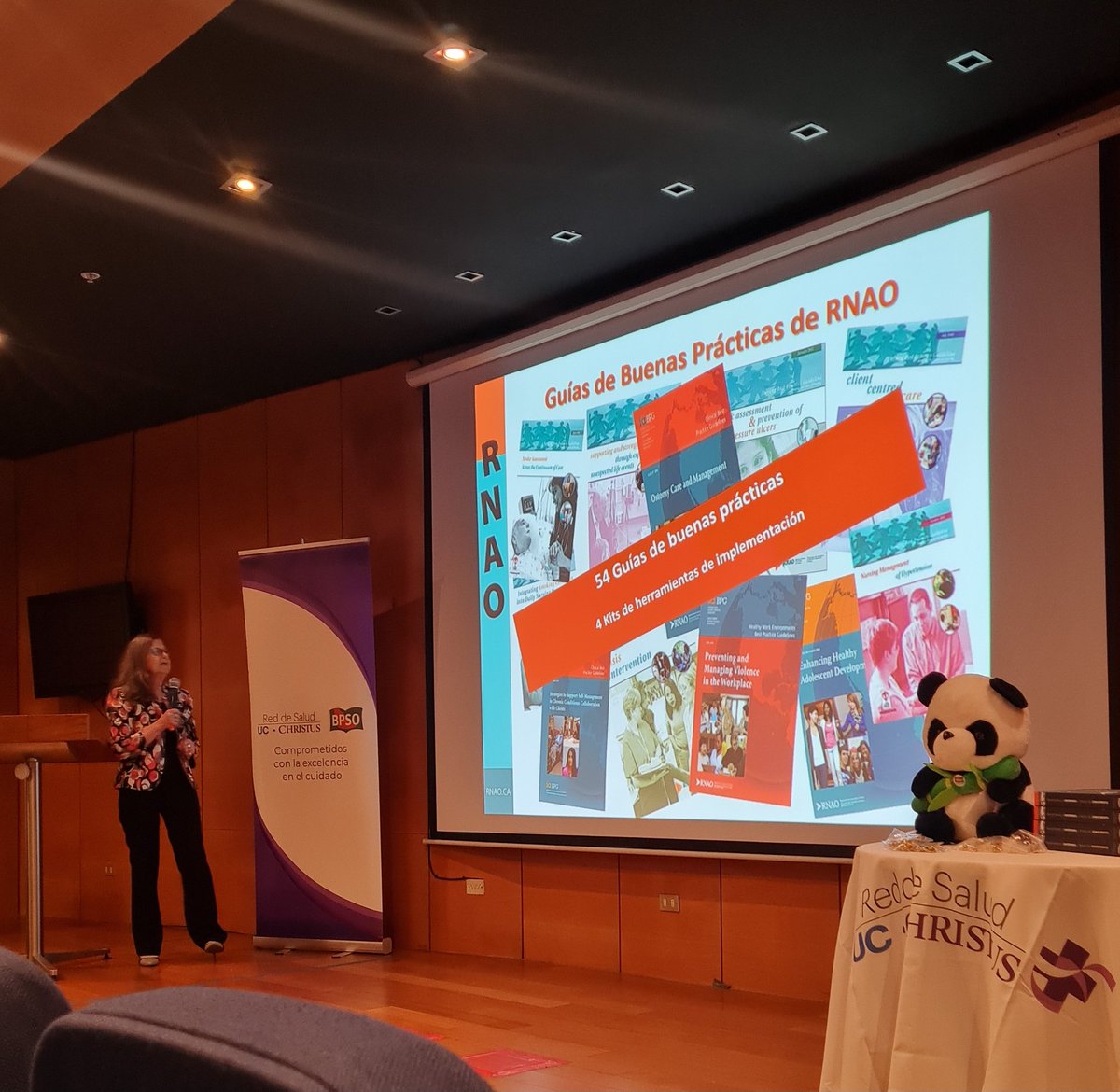 Conferencia Magistral: Impacto y Sostenibilidad Del Programa BPSO
 <a href="/DorisGrinspun/">Dr. Doris Grinspun 🇨🇦 RN, PhD, FAAN, O.ONT</a> <a href="/ucchristus/">UC CHRISTUS</a> 
<a href="/RNAO/">RNAO</a>