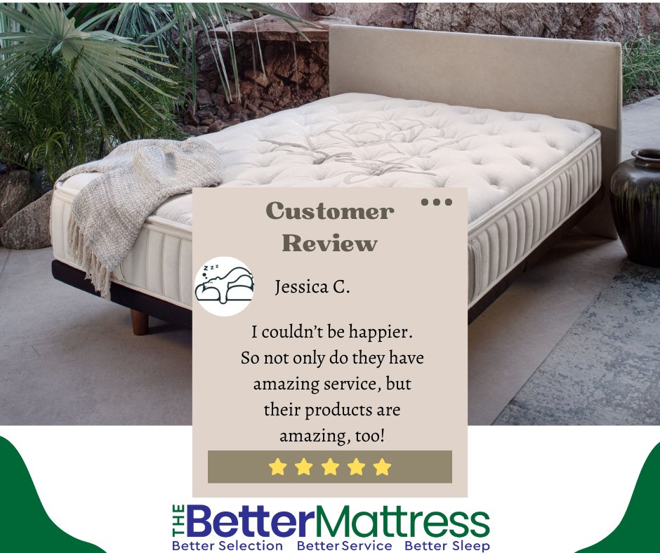 Reputation means EVERYTHING to us at The Better Mattress! 🌟 As Denver's top-rated mattress retailer, we pride ourselves on going the extra mile for our customers. Experience the difference with us and sleep better tonight! 💤 #BetterSleepBetterLife #service #shoplocal