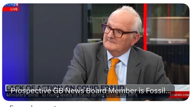 I know it’s utter puerile, and such things should be far beneath me, but the unreconstructed schoolboy still lurking deep inside is somewhat amused by the subtitling of this image of Lord Agnew. Sorry 😔 I’ll go and sit on the naughty chair now.