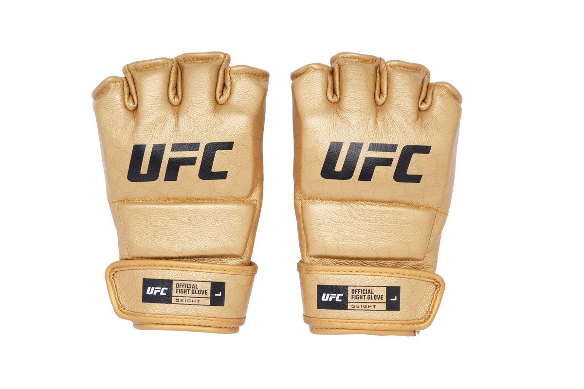 MMAFighting's tweet photo. UFC just unveiled a series of new gloves, with the first usage by athletes coming at UFC 302. https://t.co/V9yfLuYXwT