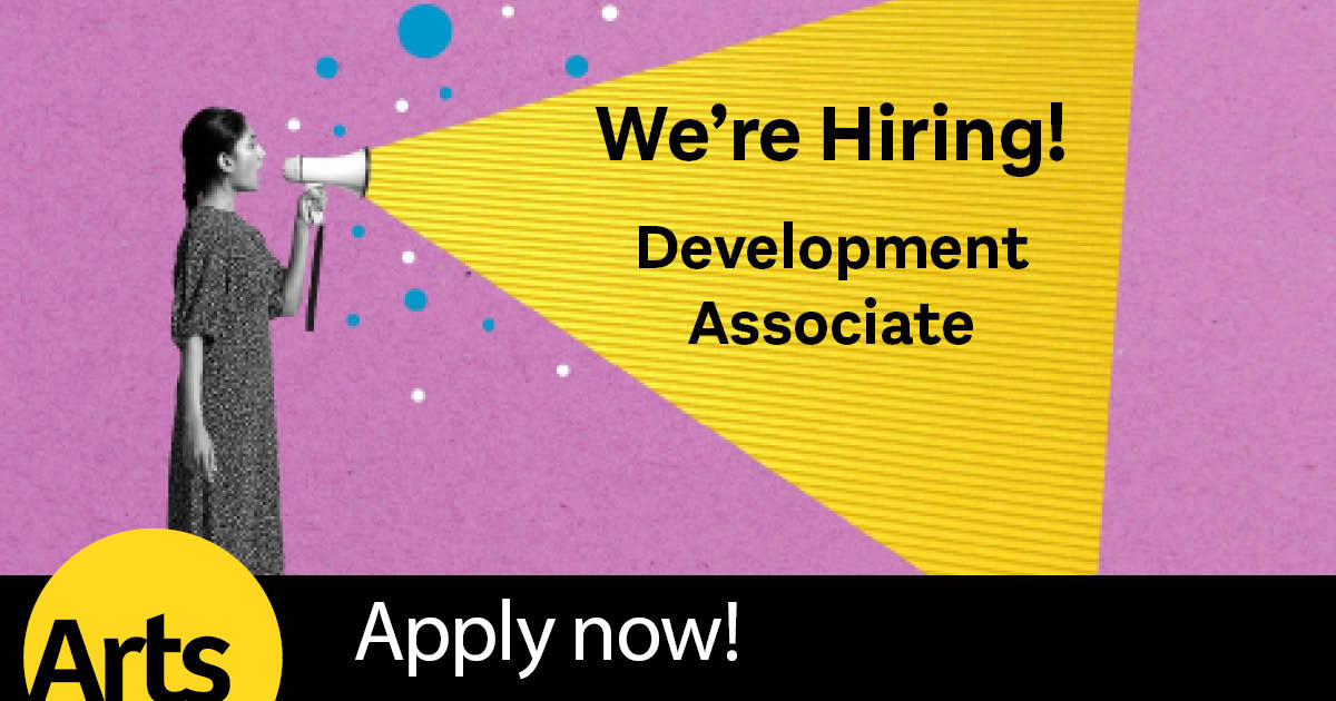 Last call to apply for the Development Associate position at Mid Atlantic Arts! Apply at: ecs.page.link/tgrvN
