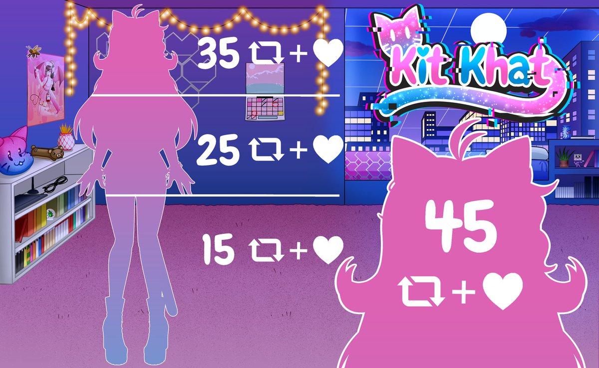 💖💙✨️ Model Reveal ✨️💙💖

⚠️KitKhat_V2.exe would like access⚠️

We finally downloaded that upgrade, gamers! I'm so excited to share what I made with ny'all~ 🐱💖

❤️ and 🔄 to load my new model!

☆ #ENVtuber #VTuberUprising #VTubersAreStillWatching #ModelReveal ☆