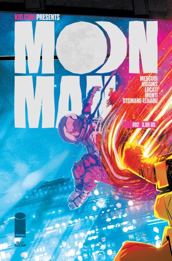 MOON MAN #2 is in stores next week! As Ramon tests the limits of his new abilities, the astronauts return to Janus for more assessment—and the world reacts to the news of a real-life superhero. @KiDCuDi @KyleDHiggins @locatimarcoart @igormontiart ow.ly/QTvu50RfaTk