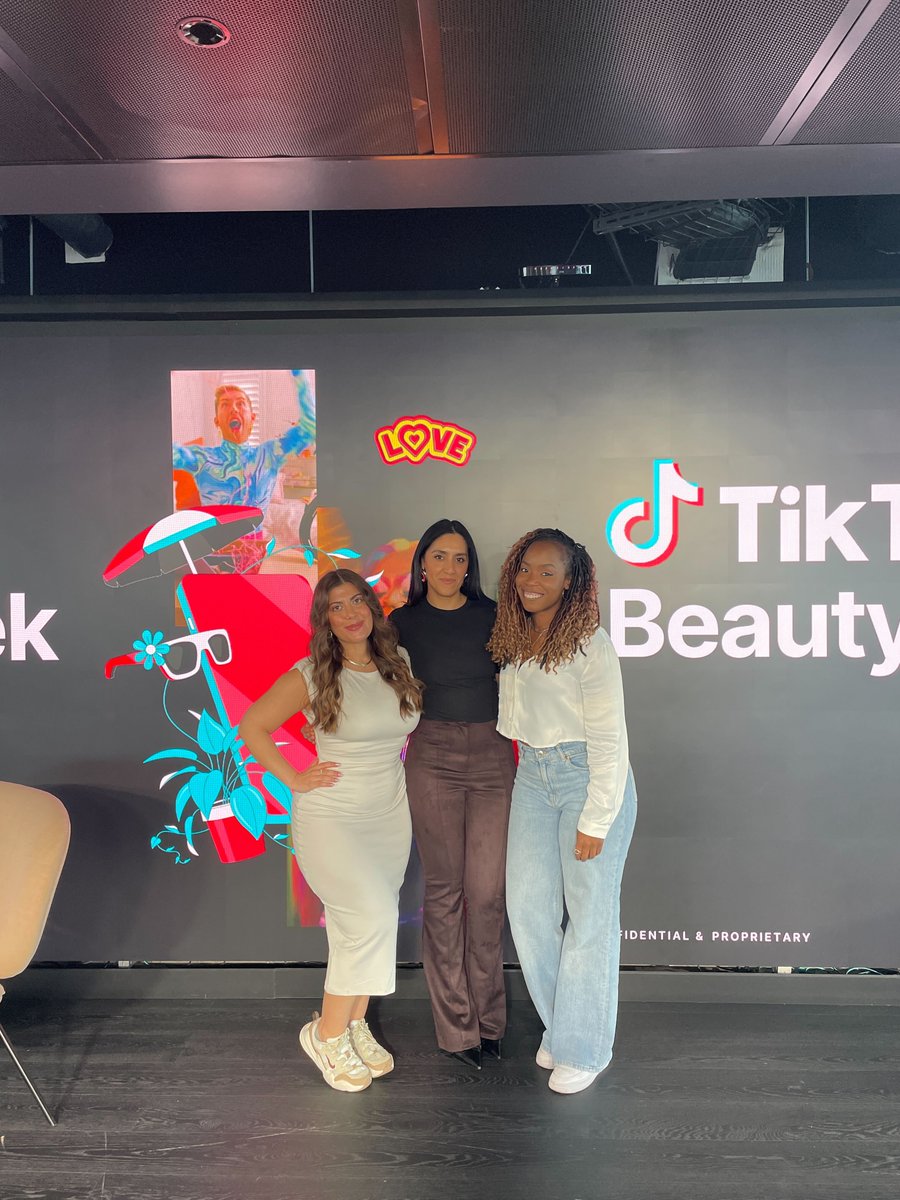 That's a wrap on #TikTok Beauty Week! 💄💅 Whalar's Sophia Kakouratos & Natasha Nanner, & creators Dani Nicholls and Mia Maugé discussed everything from the cultural forces shaping conversations on the platform to the importance of representation and inclusivity. 📱⚡