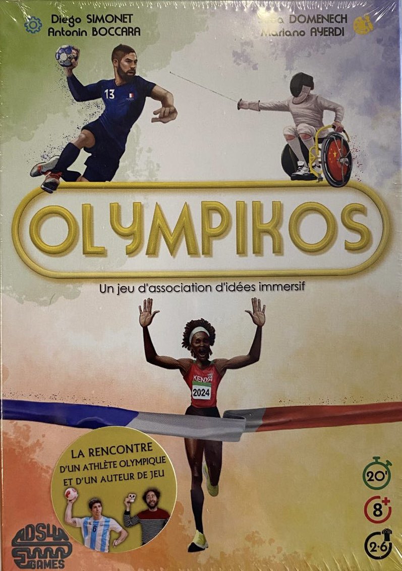 RT&FOLLOW @lequipedusoir pour gagner le livre « Olympikos » - un jeu d’association d’idées immersif.

Choisissez aussi le chroniqueur qui vous fera gagner !

@hugoguillemet 
Dave Appadoo
@SyaneDalmat 
@gdufy 
@SchneiderGrgory 

#EDS