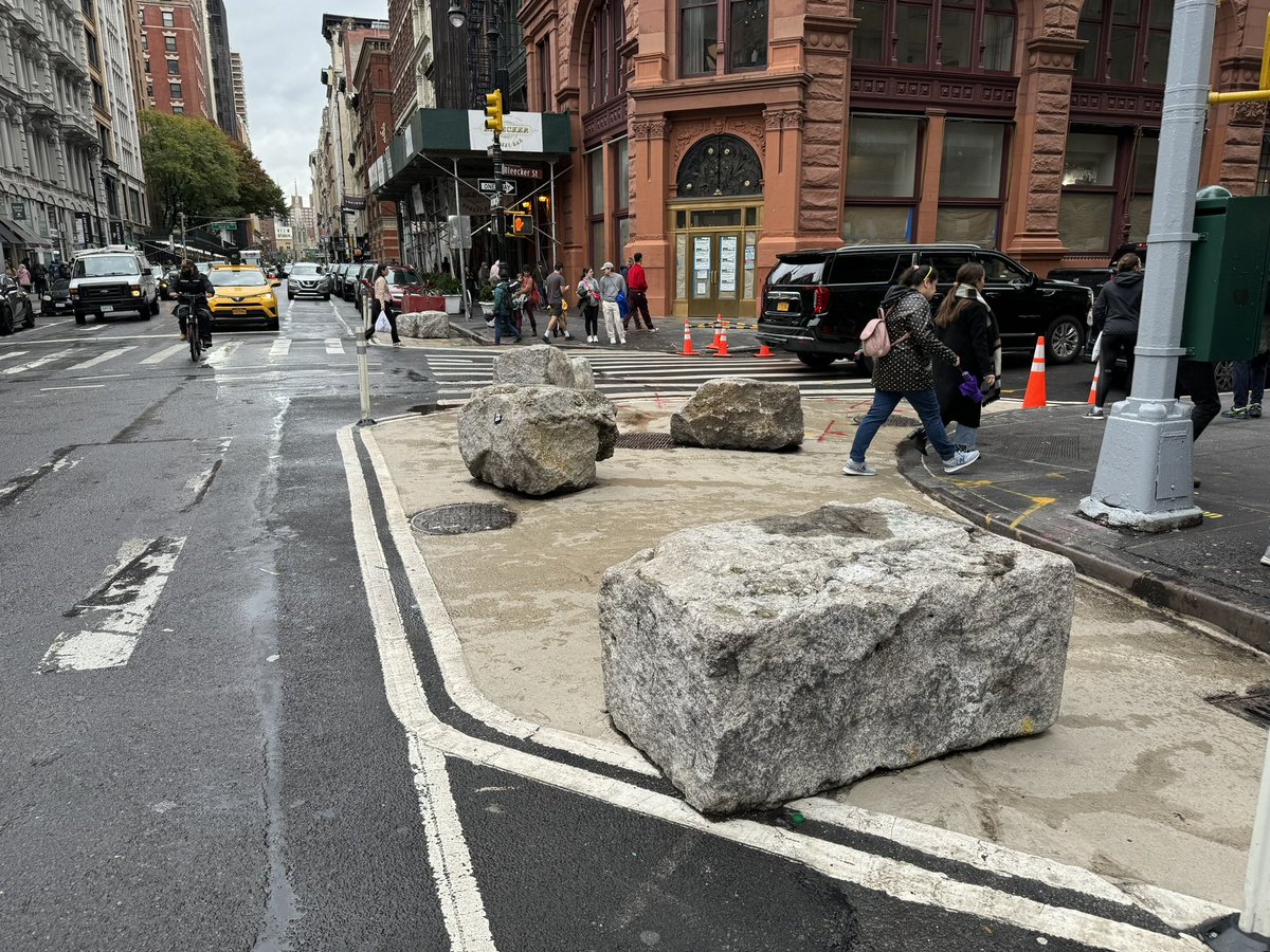 This week I received intel that CDOT is evaluating street treatments like this. Keep up the advocacy. Urban rocks are the fastest way to make an intersection safe.