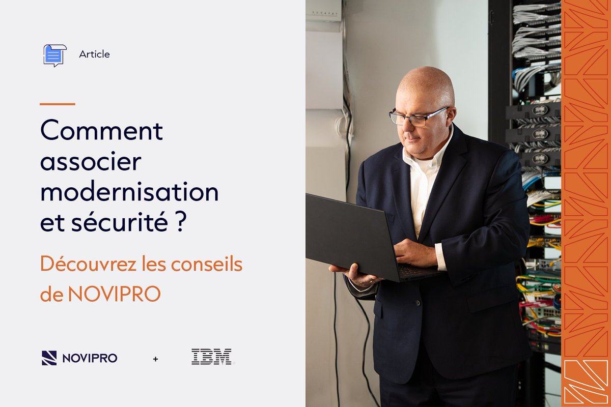 Comment associer modernisation et sécurité dans l'infonuagique ?

Lisez notre article du dossier <a href="/la_lesaffaires/">Les Affaires</a> spécial sur l'infonuagique et découvrez-y des pistes de réflexion pour un avenir dans l'infonuagique 👉 hubs.ly/Q02sKmkv0

#NOVIPRO #Infonuagique #TI