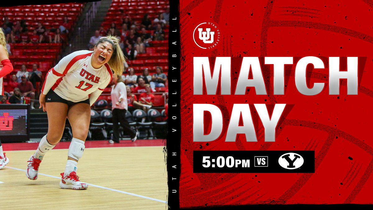 Help us close this spring season out with a 💥 📍Jon M. Huntsman Center 🆚️ BYU ⏰ 5PM MT #GoUtes