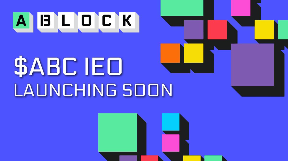 Our IEO is coming soon on @p2b_exchange 🌐 Official Launchpad Link p2pb2b.com/token-sale/ABC…