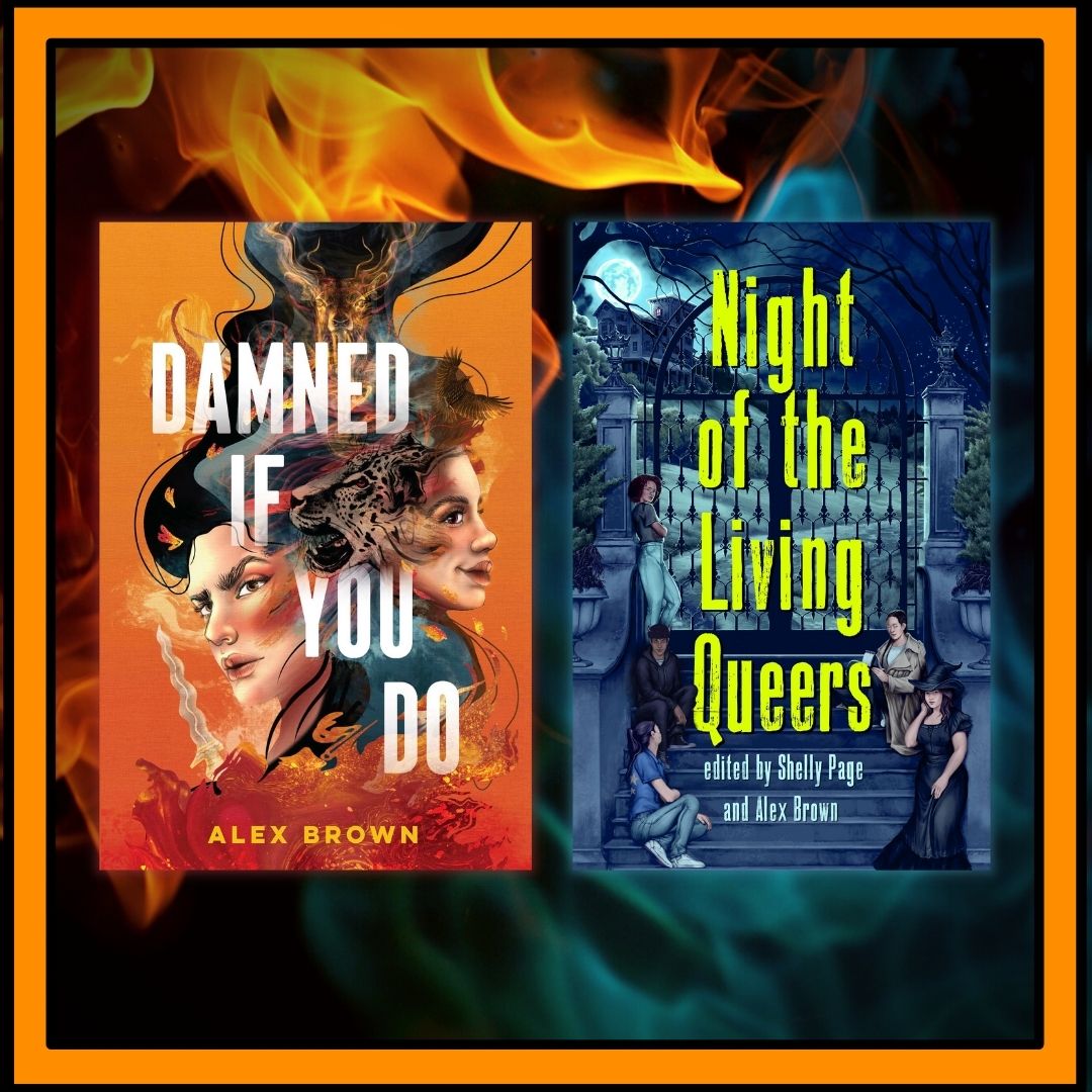 Back on my blurbs!! (Yes, normally would’ve finishing sharing pre-pub, but baby and all—just go with it.) SO, today’s loveliness is from the asskicking Alex Brown, author of devilishly fun Damned If You Do, and queen of shivery YA horror anthologies. Tysm @gravity_fail09 ! 😈🖤