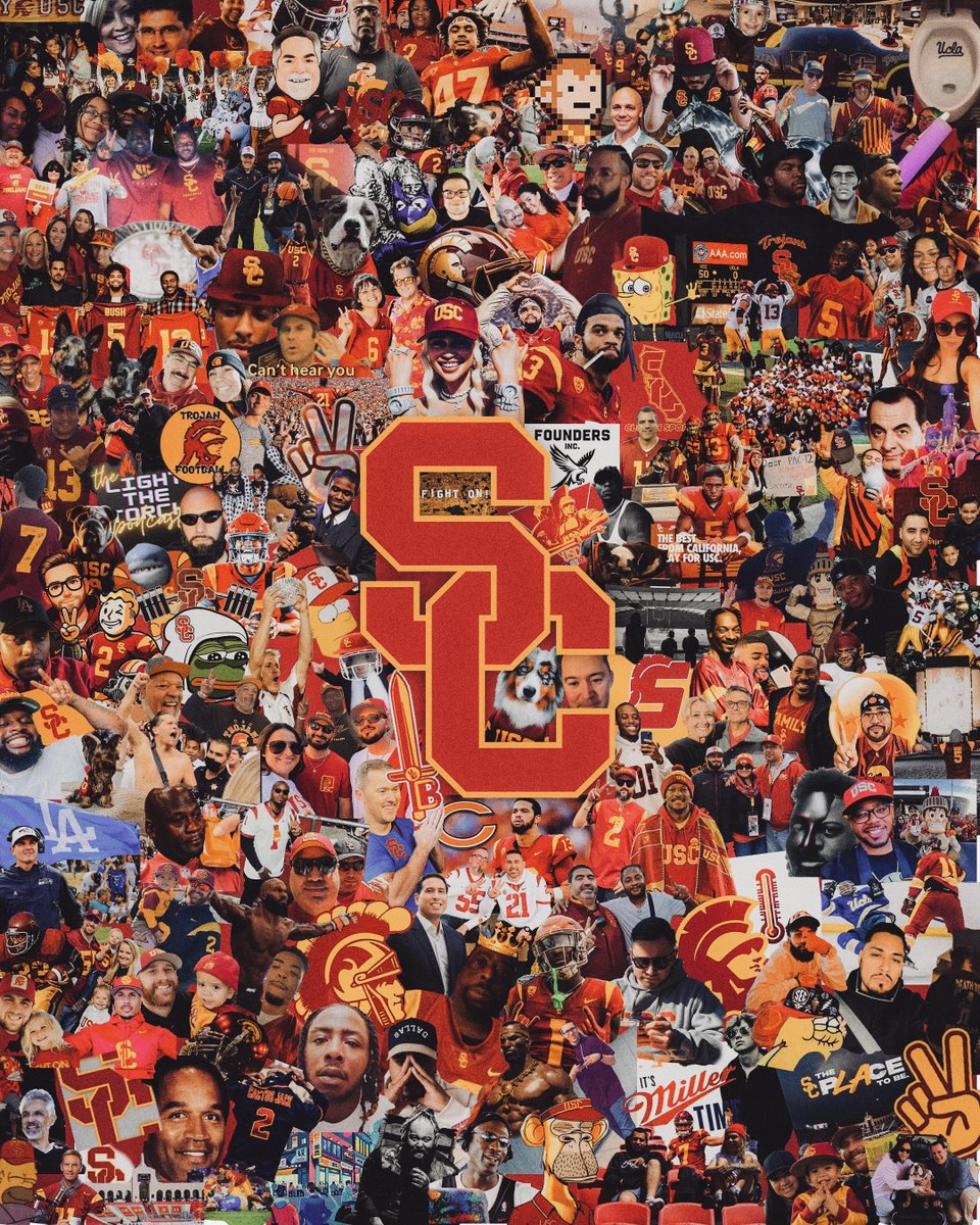 And that's it. The USC Family photo✌ The best one out, without a doubt. Wish I could tag everyone, but the Trojan Fam is amazing and filled this out in less than 12 hours. Sorry if I couldn't fit everyone in, might have to expand it soon! And as always, #FTFO✌