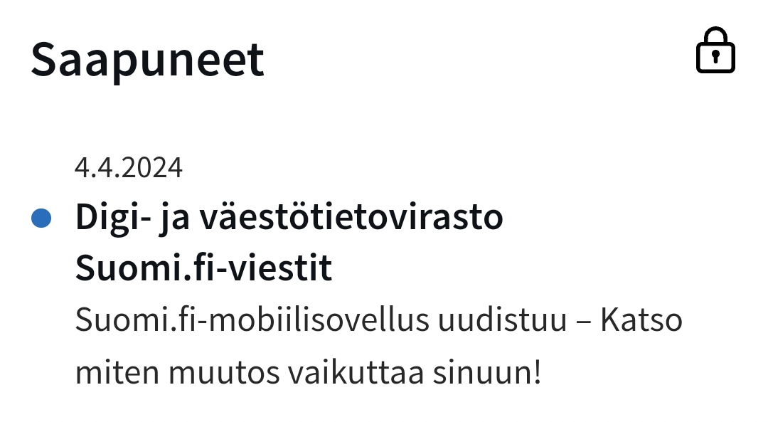 SamuHaa's tweet photo. Ihan pikkasen raivostuttava #suomifi palvelu taas kerran. Ensin tulee Gmailin viesti että "sinulla on lukematon viesti" kuitenkaan kertomatta keneltä. Kun sitte suurella vaivalla pankkitunnuksilla kirjautuu ni ihan huuhaa mainos. #huoh #sysipaska https://t.co/1EnJ9NHUcN
