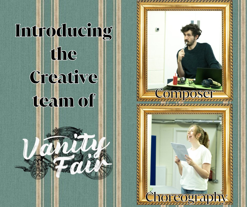 Our Composer David Knight and Choregrapher <a href="/Laura_Jones__/">Laura Cooper-Jones</a> are our final creatives to introduce!

If you can sing any song from any past Open Bar production, David is to blame. He offers no apology for this.

To hear new ditties and see the twirls:
…resents-vanity-fair.designmynight.com