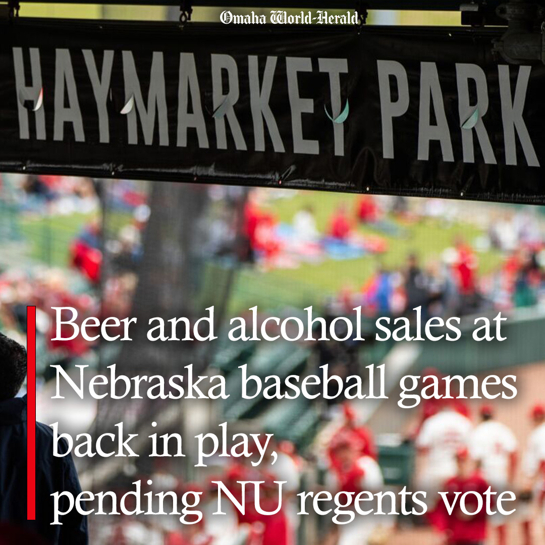 .@EvanBlandOWH breaks down the 11th-hour move that has beer and alcohol sales at Nebraska baseball games on the NU regents' agenda next week. omaha.com/sports/huskers… #Huskers #GBR #Nebraska