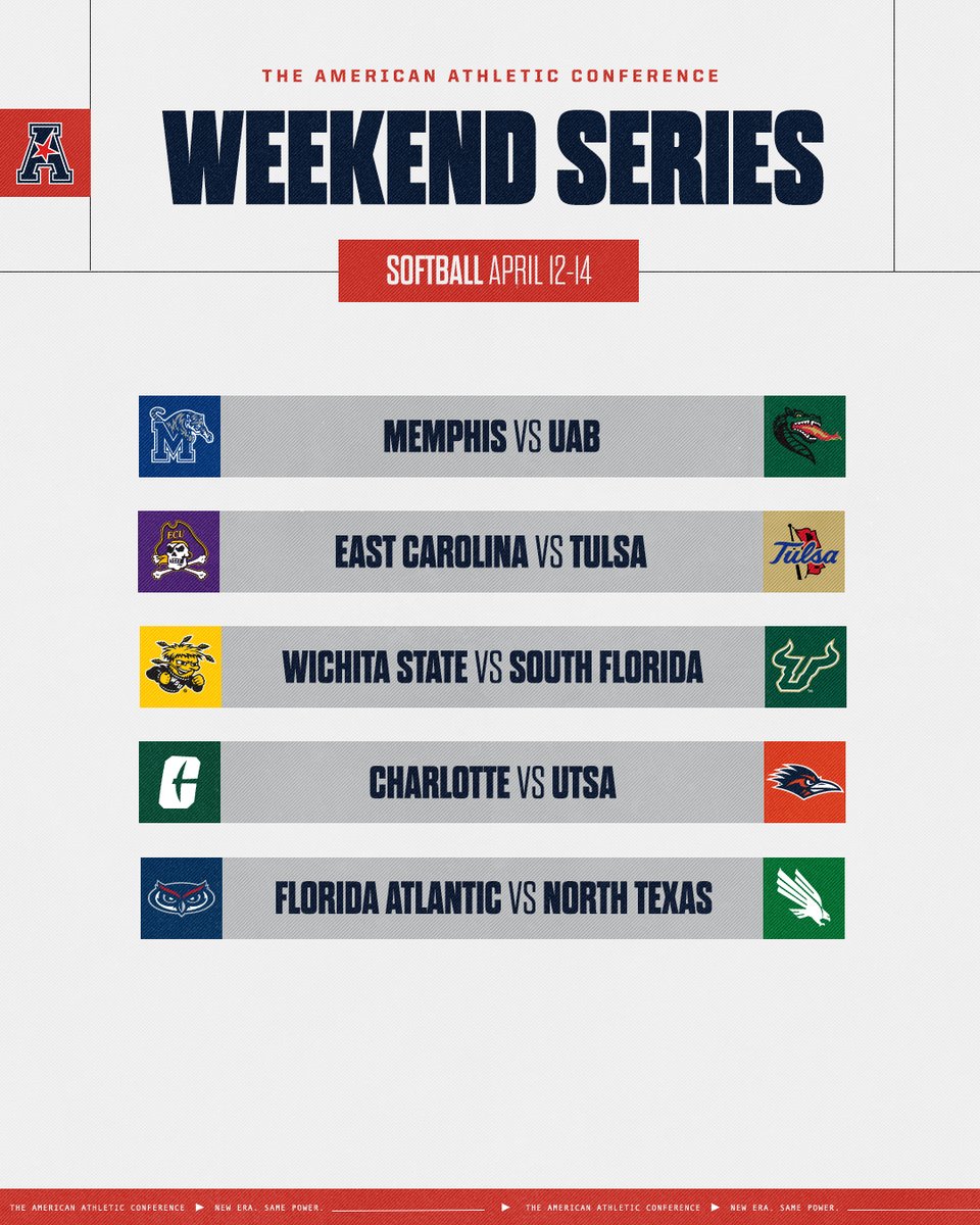 Ready for this weekend's matchups out on the diamond ⚾️🥎