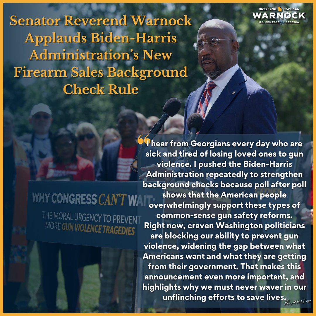 We have a moral urgency to curb gun violence & keep our communities safe with common-sense reforms. Since I arrived to the Senate, I've pushed the @WhiteHouse to strengthen background checks. The Administration's new action on gun violence will help prevent future tragedies.