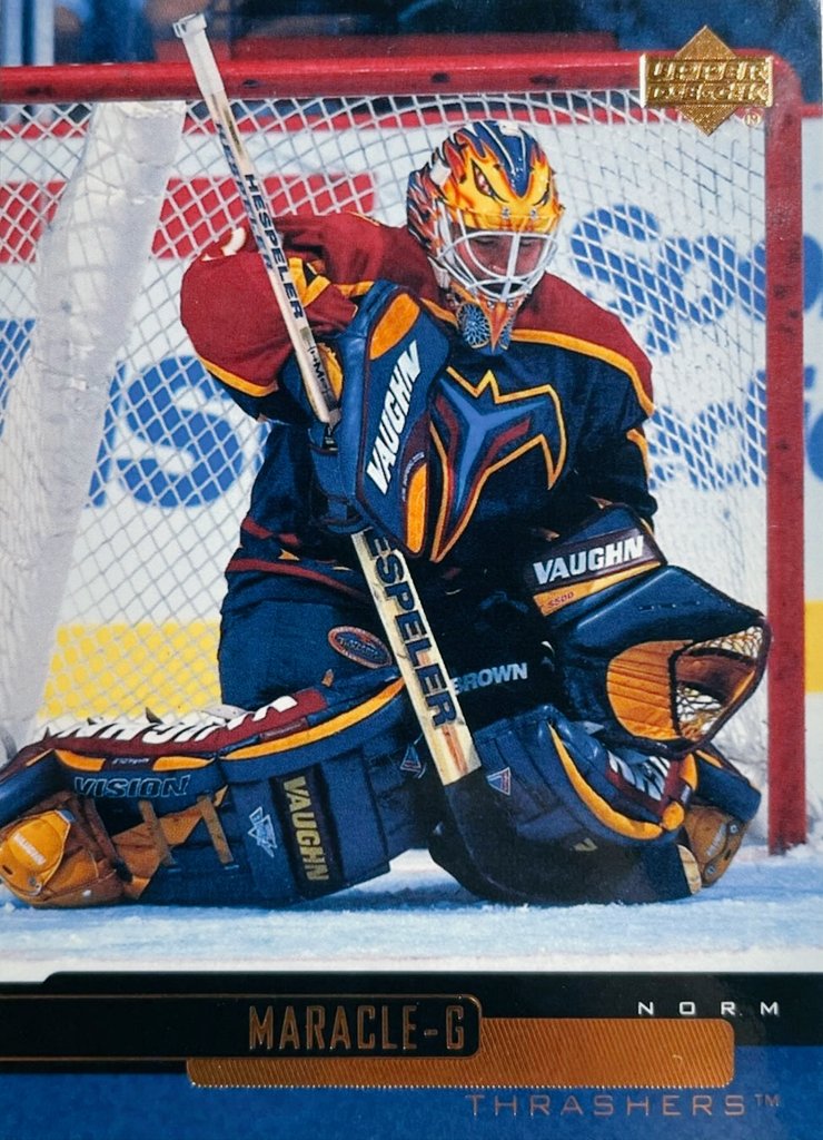 Norm Maracle Atlanta Thrashers Upper Deck Card @NotThrashers #NHL #Thrashers