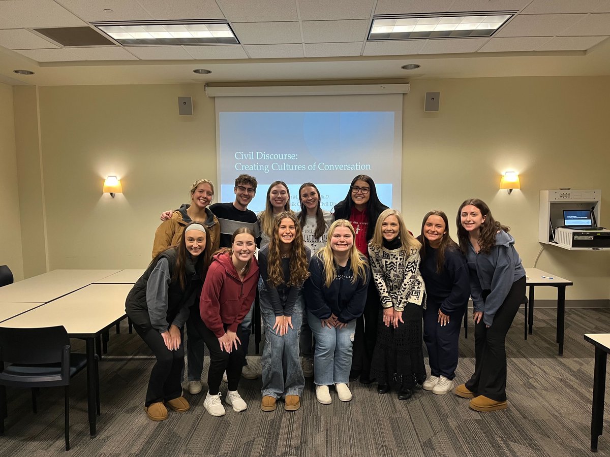 We are excited to share that the center was able to provide a civil discourse workshop for GVPRSSA students! Students were able to practice civil discourse tools to help them in the workplace as young professionals! Thank you for having us, GVPRSSA! #gvsu #anchorup