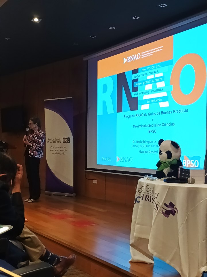 Escuchando a la máxima de BPSO <a href="/BPSOUCCHRISTUS/">BPSO UC CHRISTUS</a> <a href="/DorisGrinspun/">Dr. Doris Grinspun 🇨🇦 RN, PhD, FAAN, O.ONT</a>