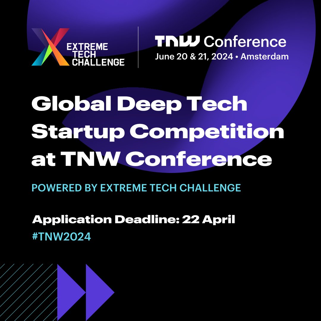 💥Boom! There goes #ai! It's transforming the world ... & creating a digital environment where small companies can still be mighty. If you're an AI #startup & you want to BOOM, apply for the Global Deep Tech Startup Competition at @thenextweb by April 22: 2ly.link/1xbQL