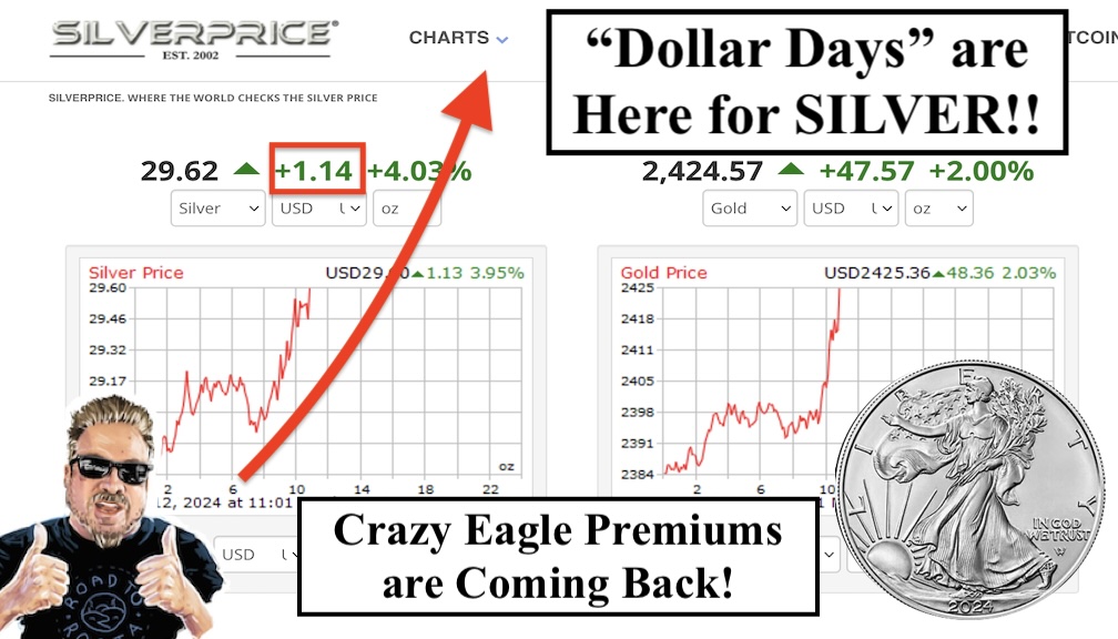 SILVER ALERT! Silver 'Dollar Days' are HERE! No End in the Massive Industrial Demand for 10+ YEARS!! (Bix Weir)📢📢📢 @clif_high @Beyond_Mystic @WallStreetSilv @silverguru22 @elonmusk youtu.be/MaXQBtCGii