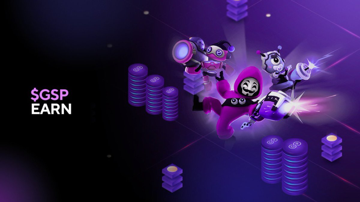 #GetSetPlay is the ultimate platform for everyone!
Gamers can have fun and also earn $GSP tokens in so many ways !! 

✅ #Stream gameplays 
✅ Participate in #Tournaments 
✅ Run #Nodes 
✅ Become a #validator 
✅ Watch streams