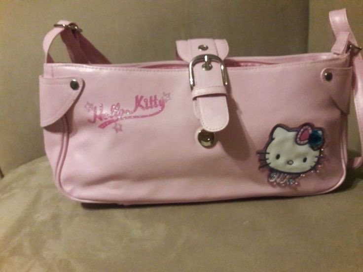 pink hello kitty bags are so cute and princess