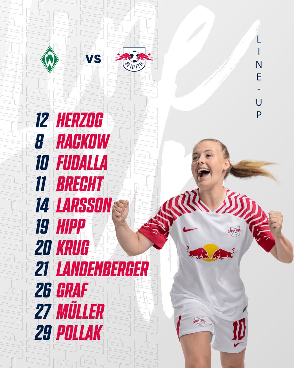 📋 Und SO gehen es unsere Mädels heute an:

#MutigNachVorn