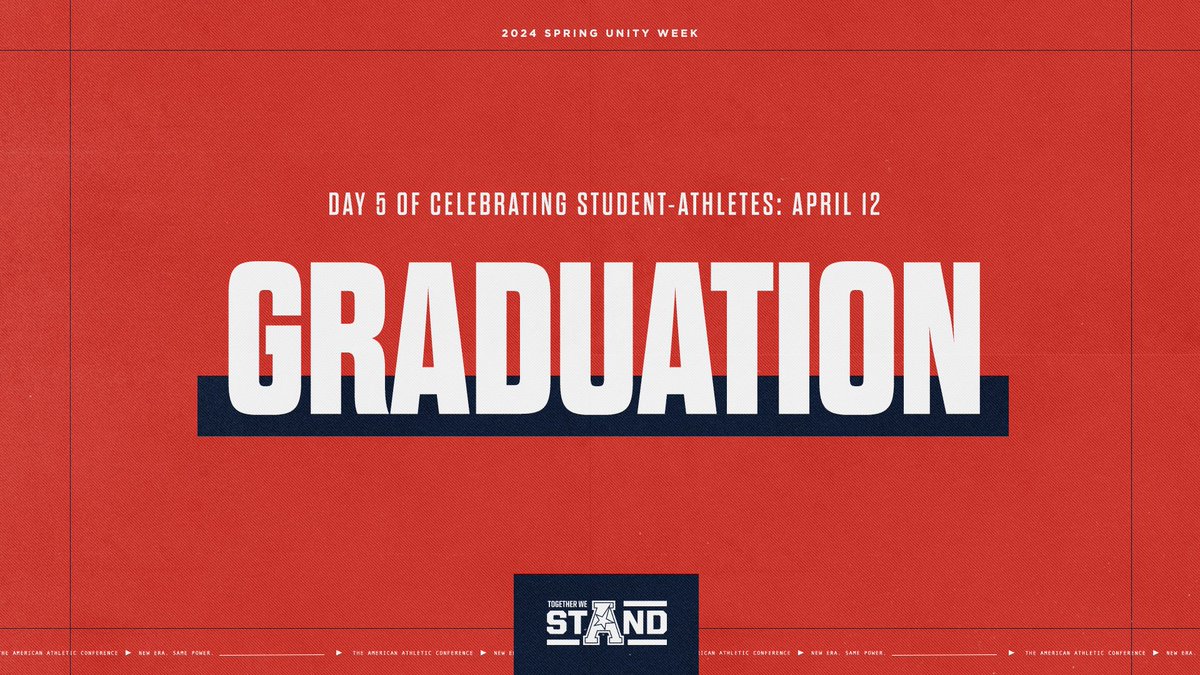 American_SAAC's tweet image. As we get closer to the end of the school year, we wanted to take today to celebrate all of the student-athletes who will reach their ultimate goal by graduating and earning their degree! 

#AmericanUnityWeek