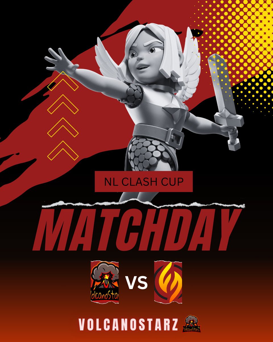 #CR • MATCHDAY

📅 Friday 12.04. 

🏆 <a href="/NLClashCupCR/">NL Clash Cup</a> 
⭕️ Swiss Stage Game 3
🆚️ <a href="/FierceForceOP/">Fierce Force</a> 
⏰ 21:00 🇩🇪

 #forwardVS 🌋