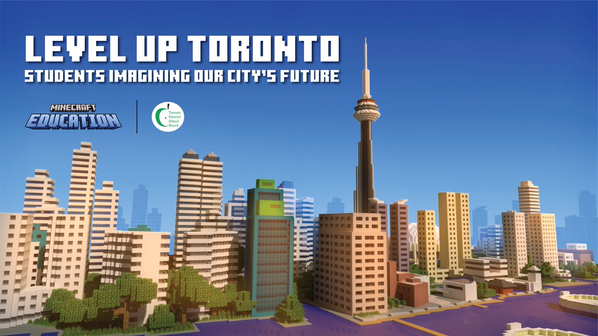 ⌛️ Students, the deadline is fast approaching for our challenge with Minecraft Education! This is your chance to showcase your creativity and re-design our former school sites. Get started here: aka.ms/leveluptoronto #TDSBlevelupTO #MinecraftEdu