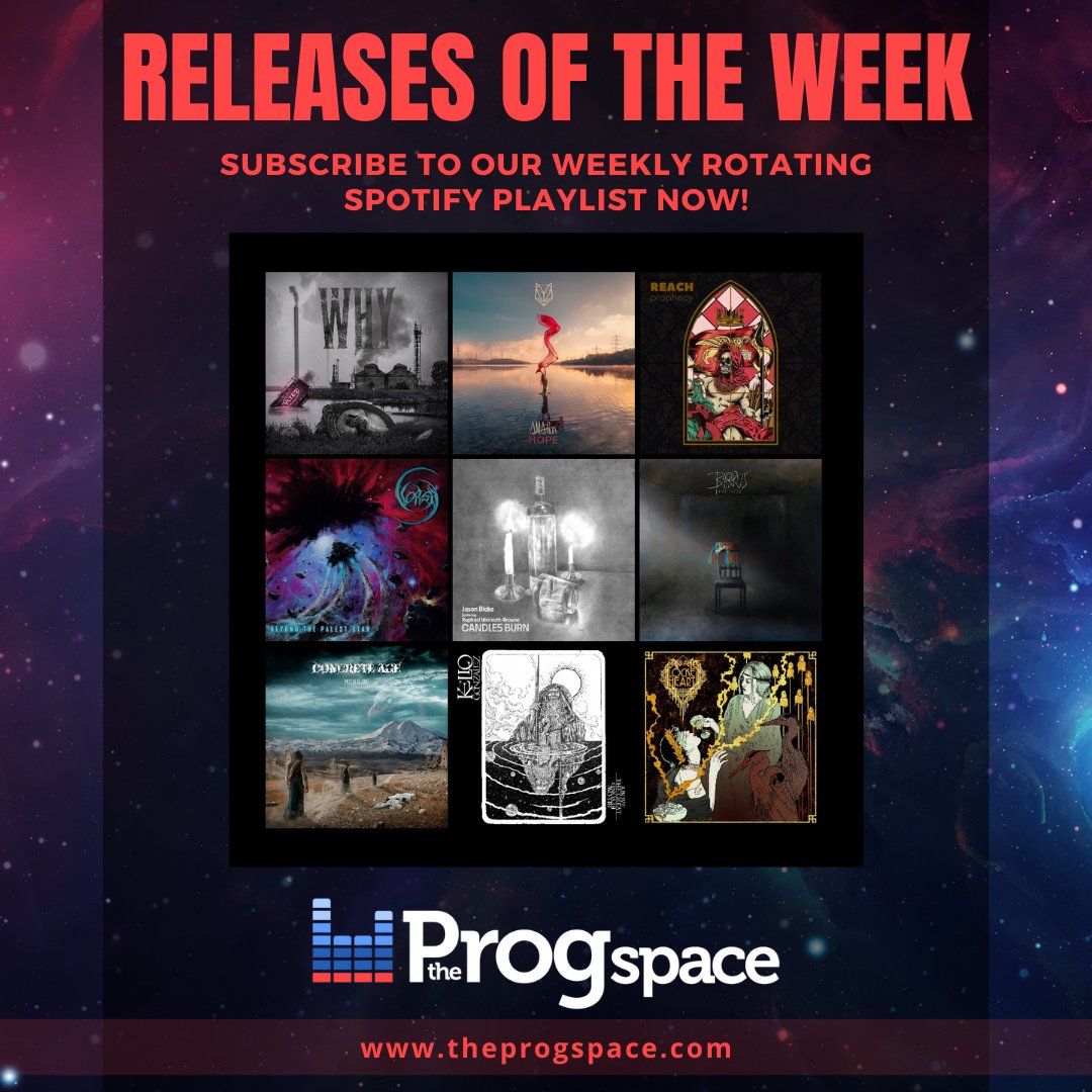 🔥🔥 RELEASES OF THE WEEK 🔥🔥
Did you miss us? After a little Easter-Break, here’s our round-up from the previous two Release Weeks (March 29 and April 05). Read more here:
theprogspace.com/album_releases…