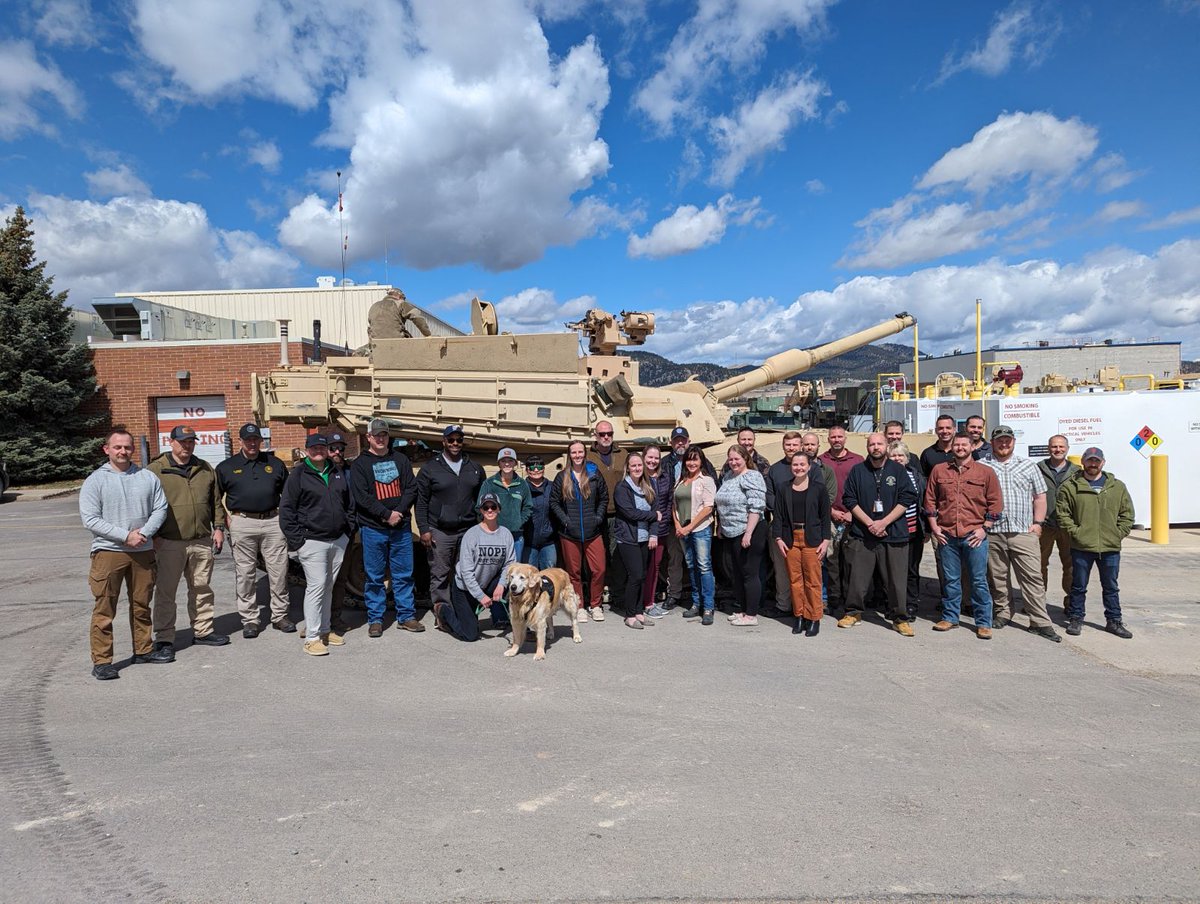 Animals are an important part of the team too! The goodest boy, Duke, helped with an #FBI-led crisis negotiation course with many of our partner agencies in Helena, Montana this week. Duke, a certified therapy dog, belongs to one of our special agents!